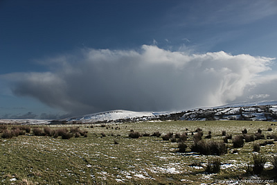 Storm Cirara, Winter Convection, Snow & Drone Scenes - February 2020